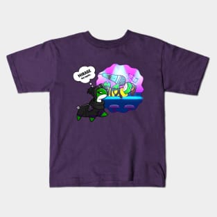 Mirage and Wraith Nessie Time Kids T-Shirt